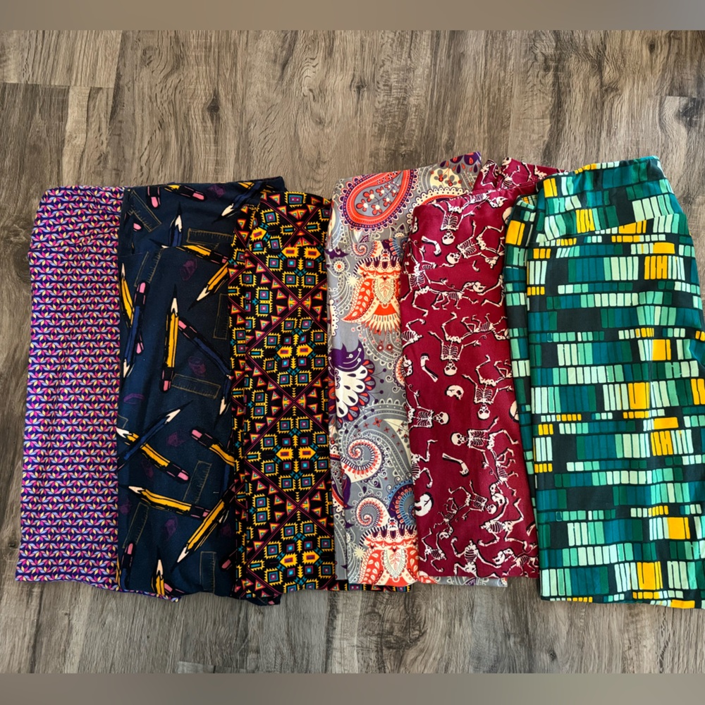 LuLaRoe Tall & Curvy Leggings Lot